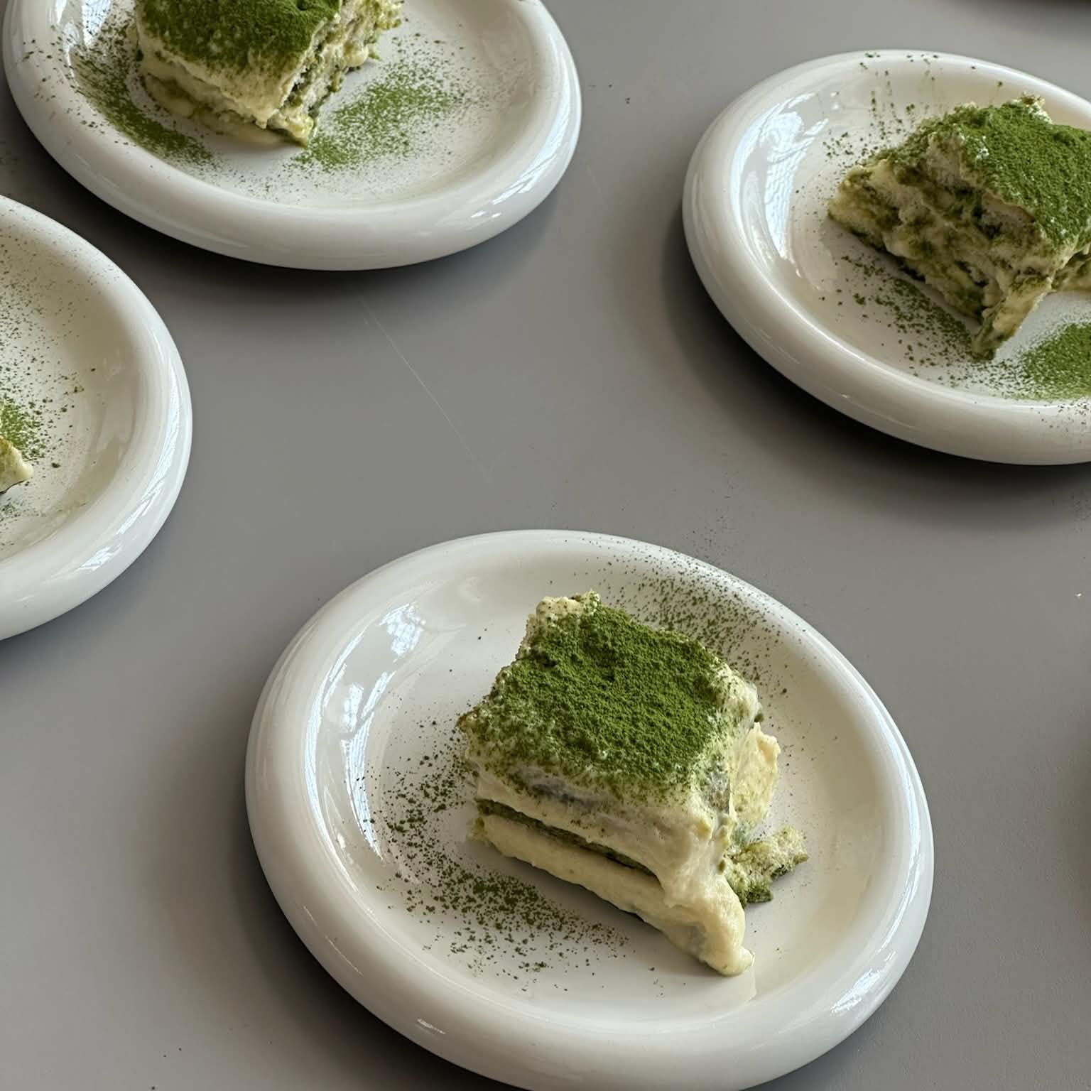 Matcha tiramisu